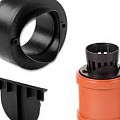 Basic Drain Stankafsluiter + Bladvanger + Onderuitlaat + 2 Sluitstukken