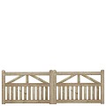 Inrijpoort 120x360 set (2x180 cm)