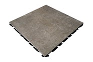 Keramische tegel met waterbuffer 60x60x4 cm Concrete Dark Grey