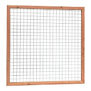 Douglas Betonijzertrellis met maas 7.5x7.5 cm, in raamwerk 4.5x7 cm, 180x180 cm, onbehandeld