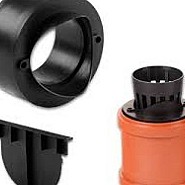 Basic Drain Stankafsluiter + Bladvanger + Onderuitlaat + 2 Sluitstukken
