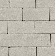 Betonstraatsteen 7cm grijs S-top