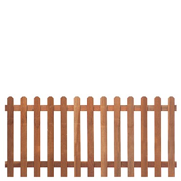 Hardhouten tuinhek recht 60x180 cm