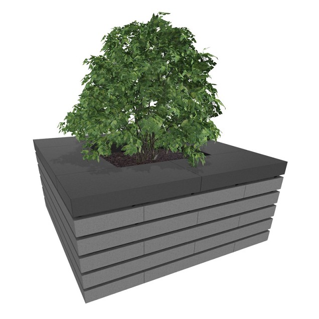 Versatile Antraciet 60x30x7,5 cm afdeksteen