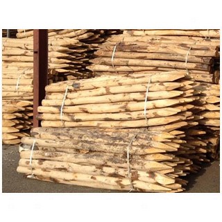 Kastanjehouten palen